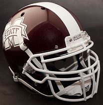 Image result for Mississippi State Football Helmet Game Today