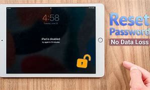 Image result for How to Reset Password On iPad