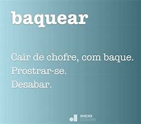 Image result for baquear