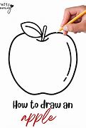 Image result for How to Draw an Apple Easy