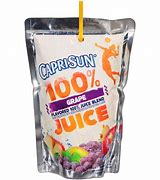 Image result for Capri Sun Grape Juice Drink Blend