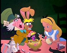 Image result for Alice in Wonderland Movie Tea Party