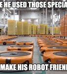 Image result for No Robot Meme