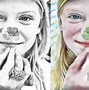 Image result for Girl Turning Drawing