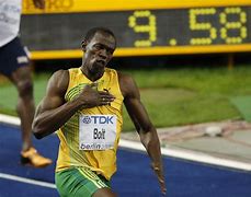 Image result for Usain Bolt 100M World Record