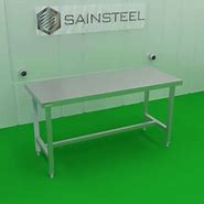 Image result for Slim Stainless Steel Workbench