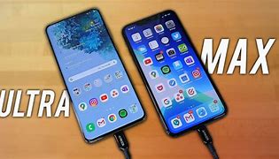 Image result for Samsung Galaxy S20 Ultra vs iPhone 11 Pro Max