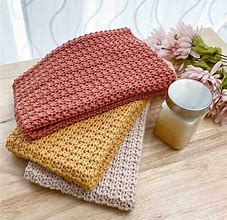 Image result for Crochet Hand Towel Pattern