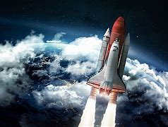 Image result for A Rocket in Space
