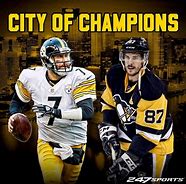 Image result for Pittsburg Steelers and Penguins