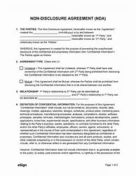 Image result for Non-Disclosure Agreement Templates