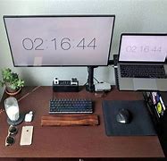 Image result for Laptop Desk Setup