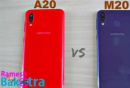 Image result for Samsung A20 vs M20