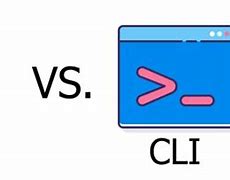 Image result for GUI vs CLI