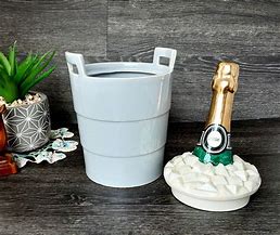 Image result for Ceramic Champagne Bucket Vintage