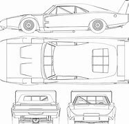 Image result for Dodge Charger Blueprint