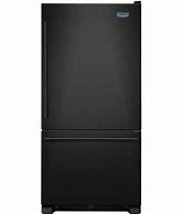 Image result for Maytag Bottom Freezer Refrigerator Black