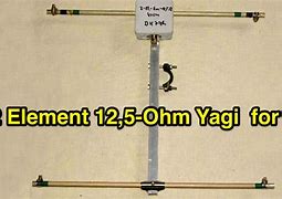 Image result for Yagi Antenna Hairpin Match