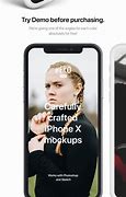 Image result for iPhone X UI Mockup PSD