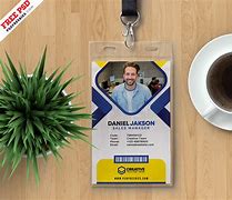 Image result for Work ID Card