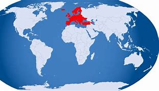 Image result for Highlighted Europe On Globe