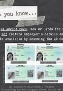 Image result for Work Permit Card Back Us