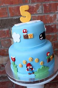 Image result for Super Mario Bros Birthday Cake