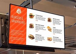 Image result for LCD Display for Making a Restaurant Menu