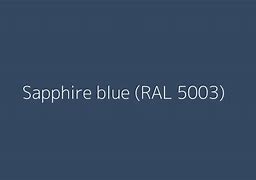 Image result for RAL 5003 Blue