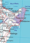 Image result for Map of Gisborne New Zealand