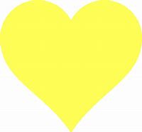 Image result for Yellow Heart Transparent