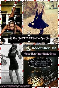 Image result for Little Black Dress Challenge 30-Day