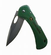 Image result for Green Wood Handle Pocket Knife