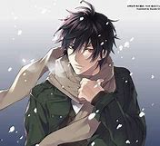 Image result for Anime Teal Hair and Scarf Boy
