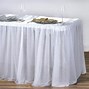 Image result for Tulle Tablecloth