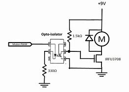 Image result for Opto-Isolator Circuits Example