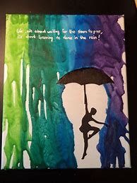 Image result for Melt Crayon Arts Silhouette Dance Umbrella