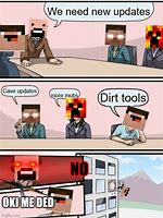 Image result for Minecraft Wild Update Memes