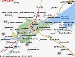 Image result for Map of Chatham NB