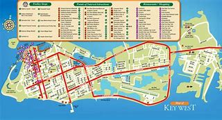 Image result for Key West Trolley Tour Map