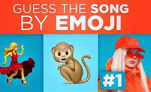 Image result for Guess Song Emoji
