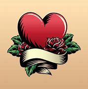 Image result for Heart Tattoo Clip Art