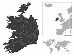 Image result for Ireland World Map
