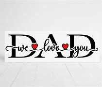 Image result for I Love You Dad Silhouette