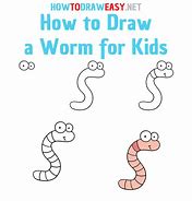 Image result for Worm Drawing