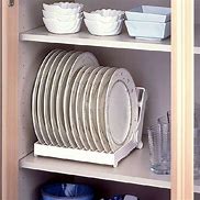 Image result for Cabinet Dish Organizer