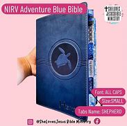 Image result for NIRV Blue Bible