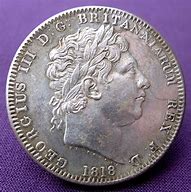 Image result for 1818 Crown Coin