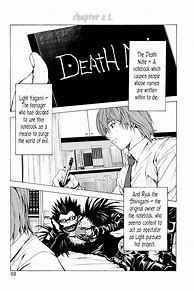 Image result for Death Note Manga Pages