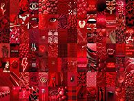 Image result for Cute Red Aesthetic